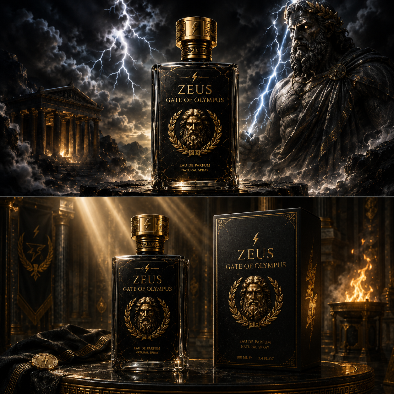 Detail botol parfum TISU4D mythology